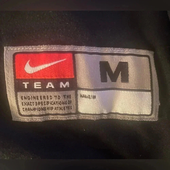 Nike Purdue Boilermakers Football Dri-Fit Shirt Black NCAA Men’s‎ Medium EUC - Picture 2 of 14